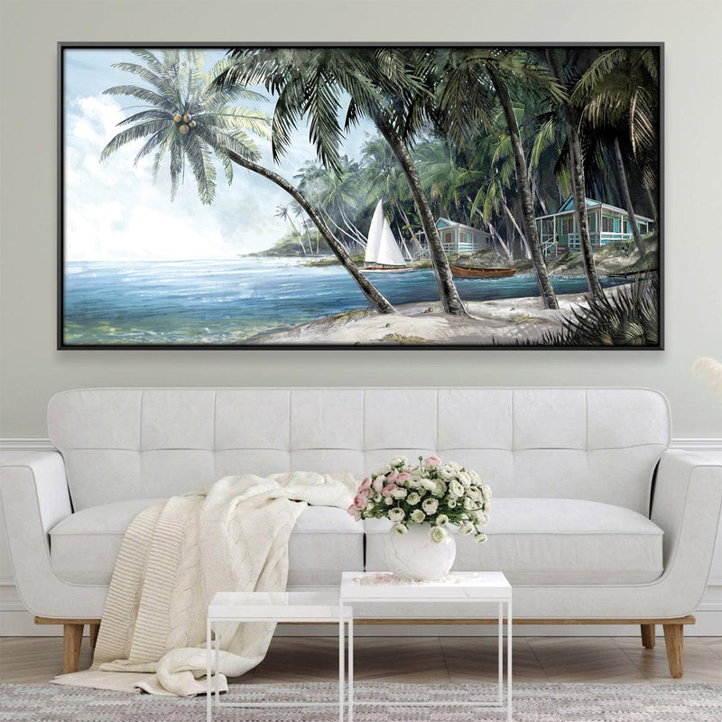 Palm Tree Escape Canvas