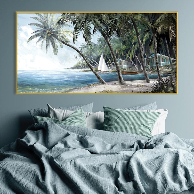 Palm Tree Escape Canvas