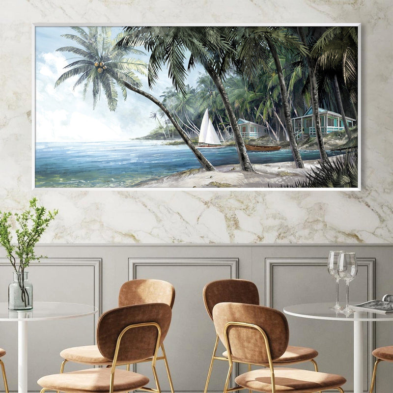 Palm Tree Escape Canvas