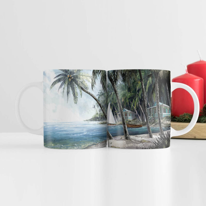 Palm Tree Escape Mug