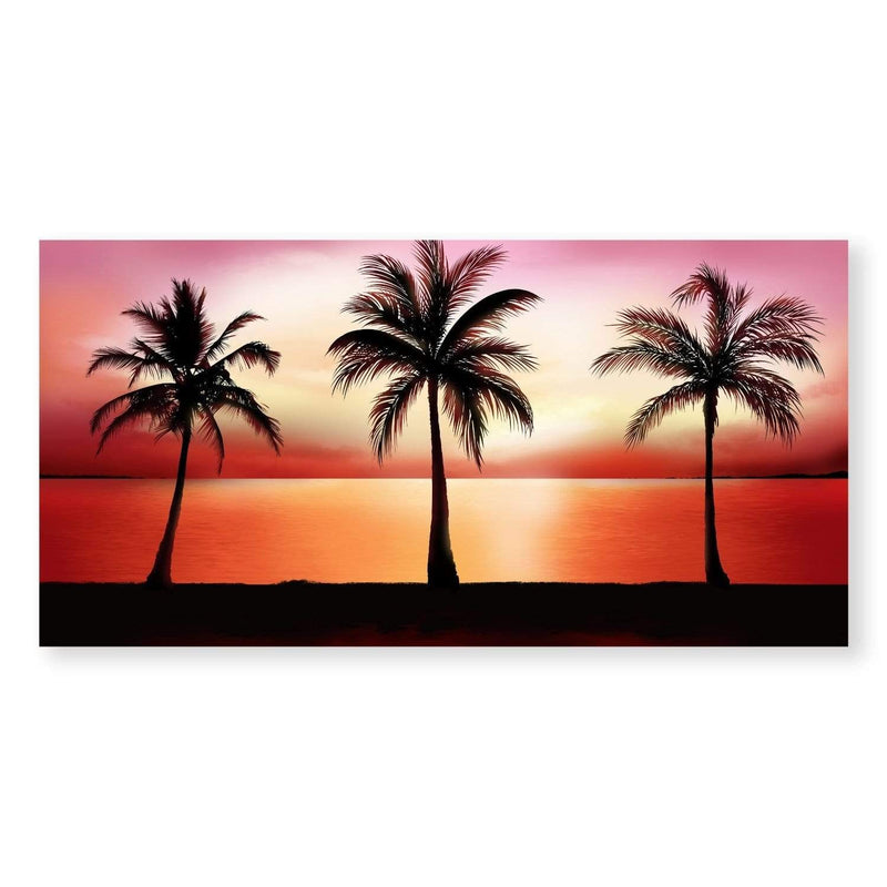 Palm Tree Horizon Canvas