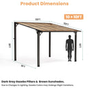 Aera Lean To Patio Gazebo