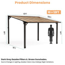 Aera Lean To Patio Gazebo