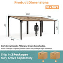Aera Lean To Patio Gazebo