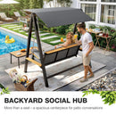 Forge Patio Swing, 3-Seat