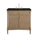 James Martin Kinnsden 36" Single Bathroom Vanity, Weathered Oak