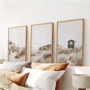Minimalist Coastal Gallery Wall. Beige Beach Decor Set by Wall Art Set