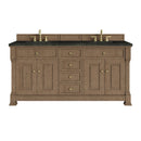 James Martin Brookfield 72" Double Bathroom Vanity, Pecan