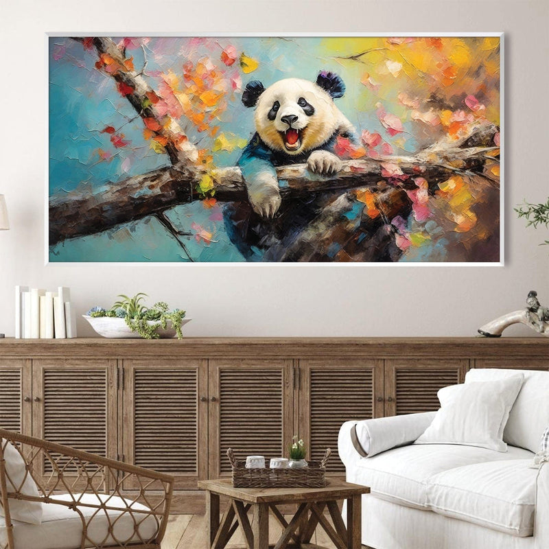 Panda Happiness Canvas