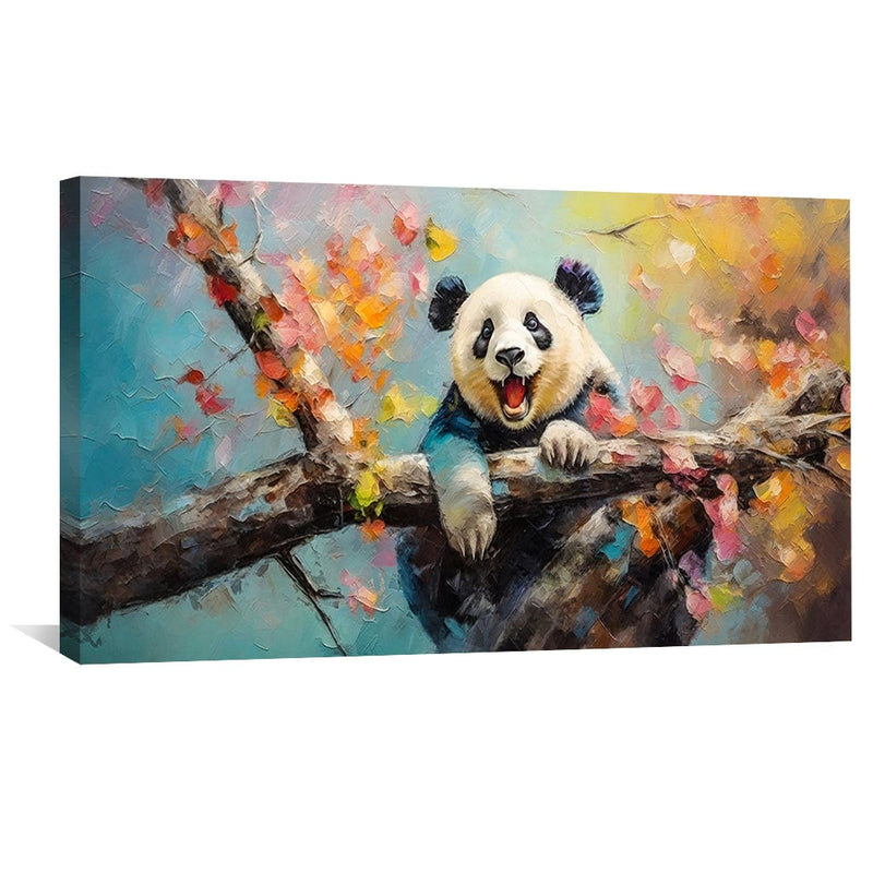 Panda Happiness Canvas