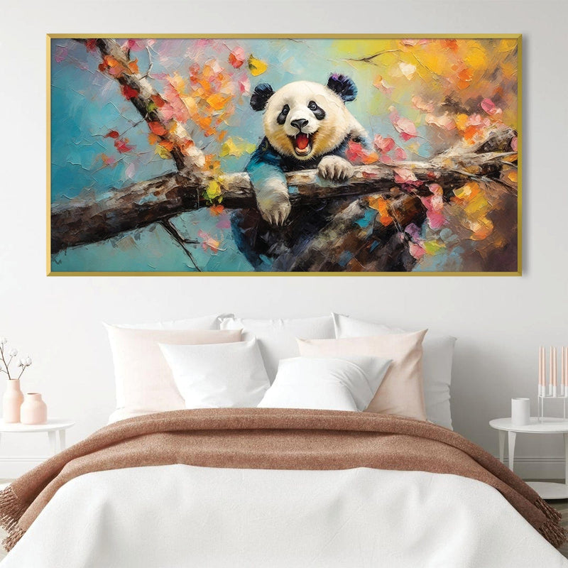 Panda Happiness Canvas