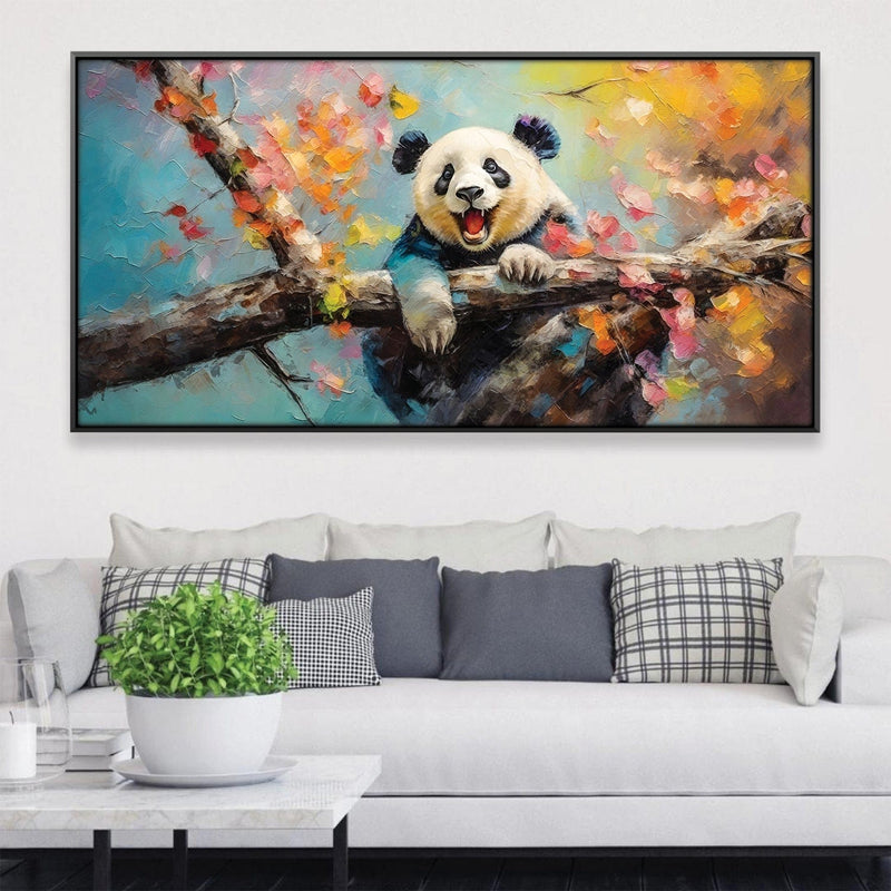 Panda Happiness Canvas