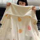 GobekUsa Cozy Fleece Blanket | Multi-Use Office & Home Shawl | Soft & Warm Blanket