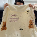 GobekUsa Cozy Fleece Blanket | Multi-Use Office & Home Shawl | Soft & Warm Blanket