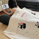 GobekUsa Cozy Fleece Blanket | Multi-Use Office & Home Shawl | Soft & Warm Blanket