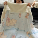 GobekUsa Cozy Fleece Blanket | Multi-Use Office & Home Shawl | Soft & Warm Blanket