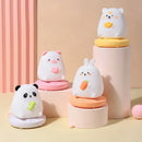 Panda white & black kids animal silicone night light bedroom decor by Decorbites