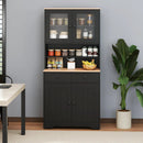 Pantry Cabinet with 2 Removable Shelves by LJGDeals