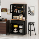 Pantry Cabinet with 2 Removable Shelves by DirectDeals