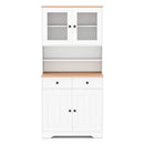 Pantry Cabinet with 2 Removable Shelves by DirectDeals