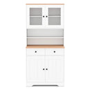 Pantry Cabinet with 2 Removable Shelves by LJGDeals