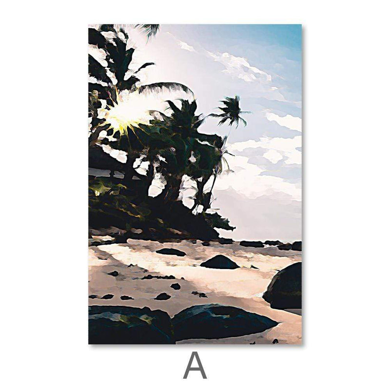 Paradise Beach Canvas