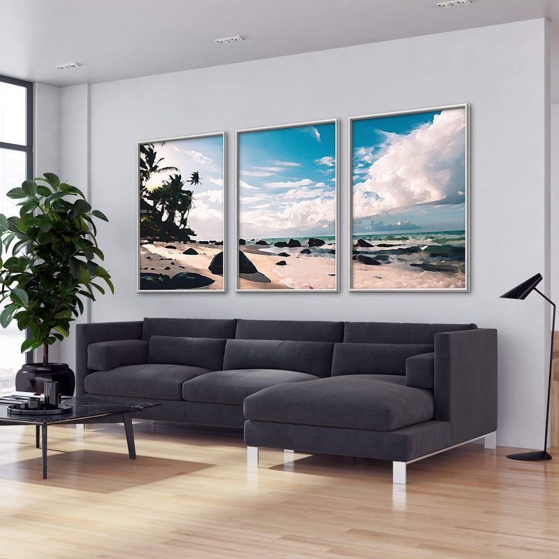 Paradise Beach Canvas