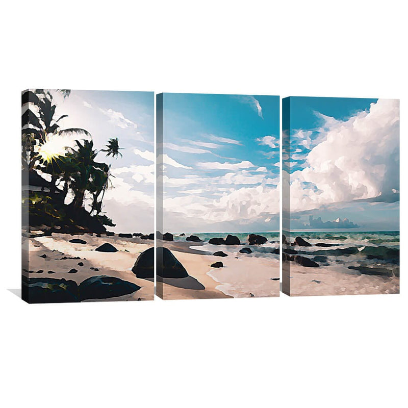 Paradise Beach Canvas