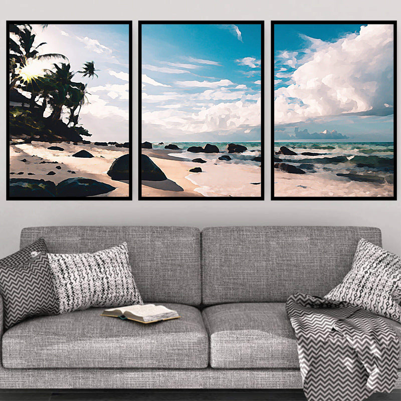 Paradise Beach Canvas