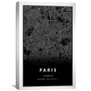 Paris Black Canvas