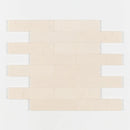Paris Honed Subway Limestone Tiles 3x12