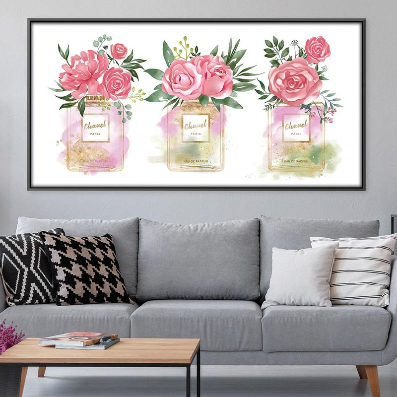 Paris Perfume Canvas