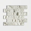 Paris Rock Face 2x6 Limestone Mosaics 12x14