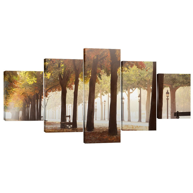 Park Strolls Canvas - 5 Panel