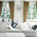 13" Industrial Bathroom Ceiling Fan with Pull Chain