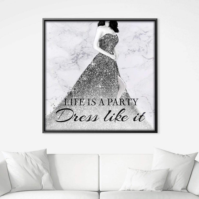 Party Dress Canvas