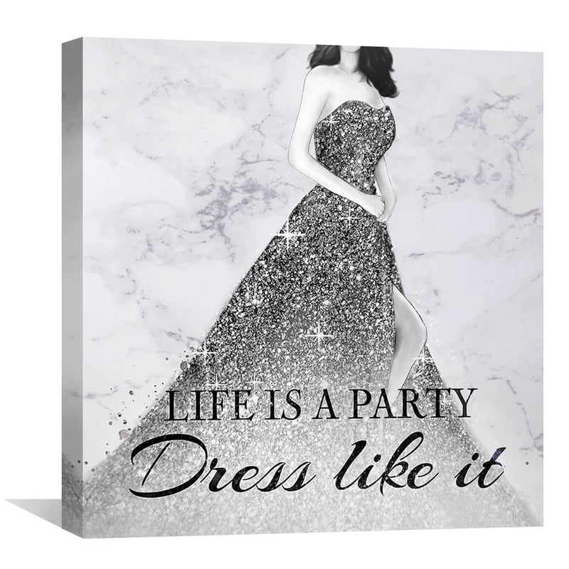 Party Dress Canvas