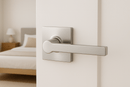 Passage Door Handle in Satin Chrome