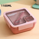 Pastel bento box set with tableware kitchen food container by Decorbites