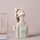 GobekUsa Butterfly Fairy Resin Figurines with Gold Tray Home Decor Craft
