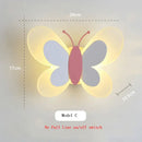 GobekUsa Butterfly Wall Lamp: Charming LED Light for Kids' Bedroom and Nursery