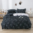 GobekUsa Happy Little Dog Duvet Set with Sheet Pillowcases Queen/King Single Double Bedding