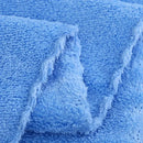 Pastel coral velvet bath towel set bathroom soft absorbent linens by Decorbites