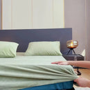 GobekUsa Cozy Flannel Queen Bed Sheet | Soft Fitted Coral Fleece Mattress Cover | Plush Winter Bedsheet