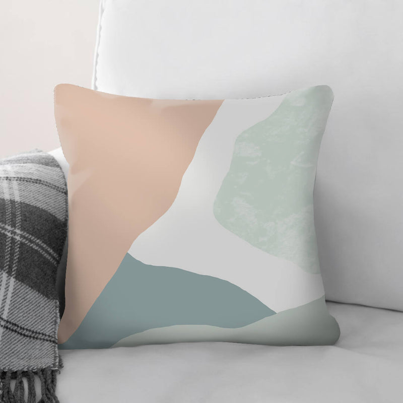 Pastel Curves A Cushion