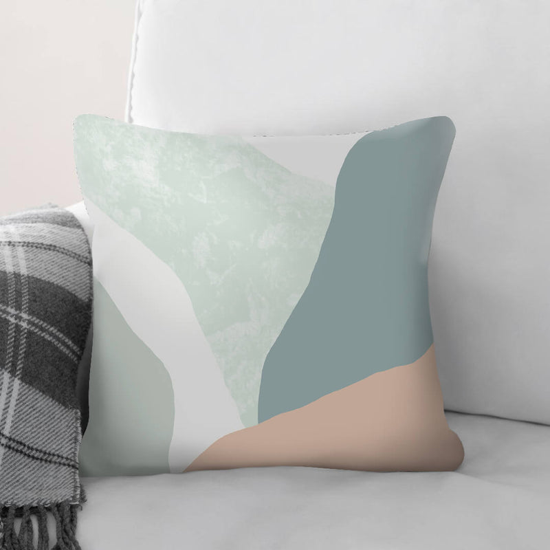 Pastel Curves B Cushion