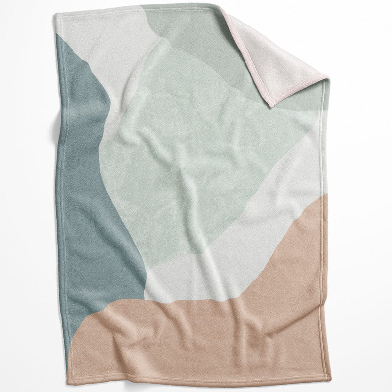 Pastel Curves C Blanket