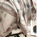 GobekUsa Flowers Prints Bedding Set - Duvet Cover, Bed Sheet, Pillowcases
