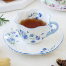 GobekUsa Bone China Coffee Cup and Saucer Set for Home and Office