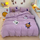 GobekUsa Cartoon Embroidery Bedding Set for Single & Double Sleepers